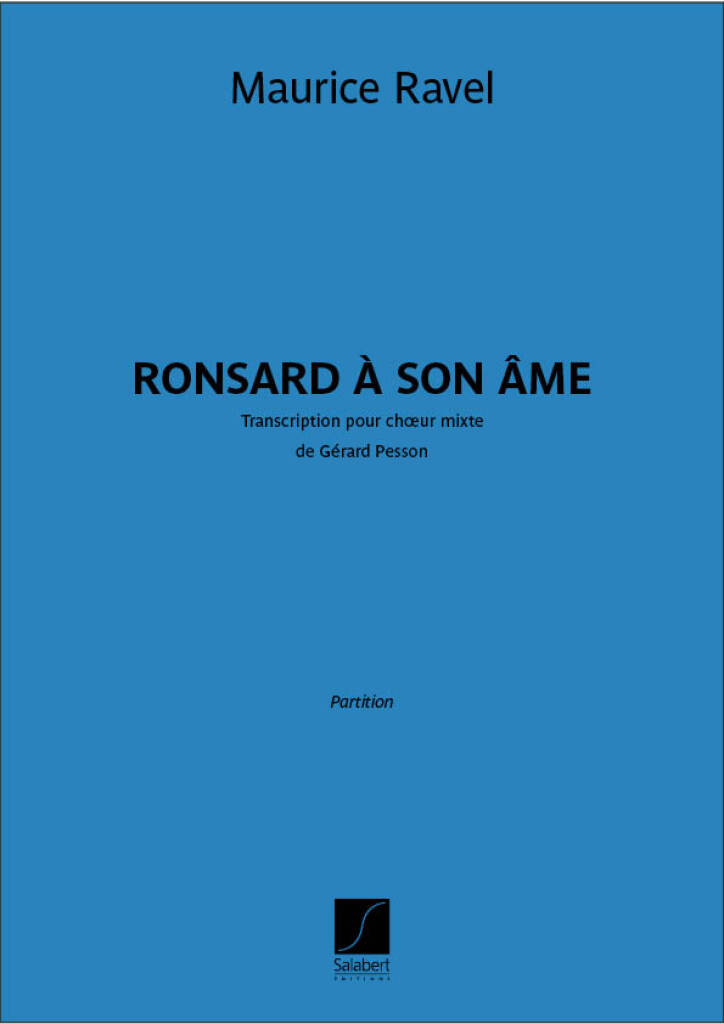 Ronsard à son âme